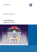 VW - SSP 504 Vehicle Batterie 